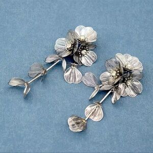 Zara Kate Middleton Famous Cascading Floral Earrings